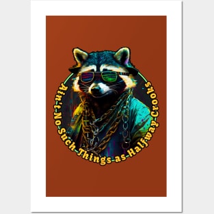 Raccoon on the Loose Posters and Art